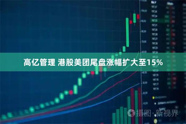 高亿管理 港股美团尾盘涨幅扩大至15%